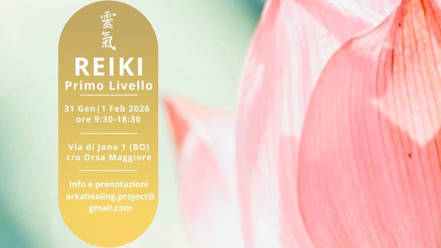 Corso di primo livello reiki a Bologna presso Orsa Maggiore