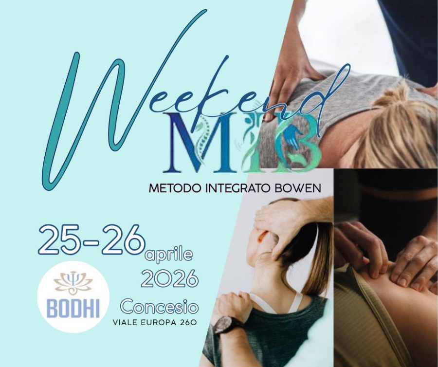 Corso weekend Metodo Integrato Bowen e Kinesiologia a Concesio, Brescia
