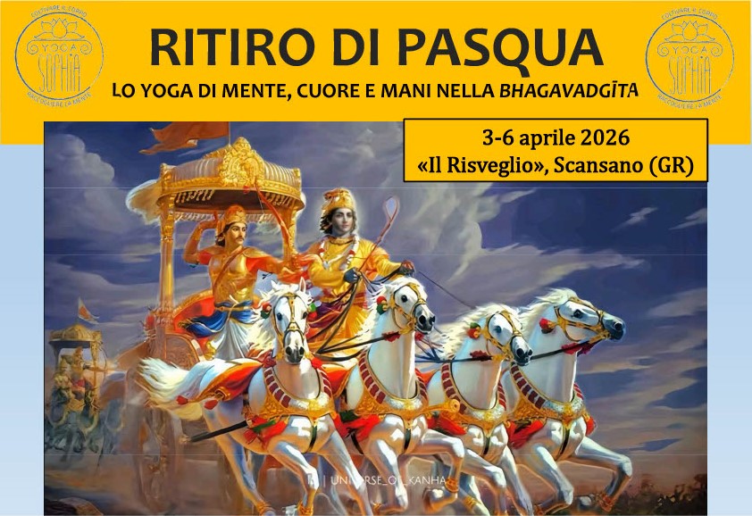 Ritiro yoga Pasqua 2026 in Toscana con meditazione e Bhagavadgita