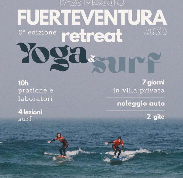 FUERTE VENTURA YOGA,CORPO LIBERO,SURF