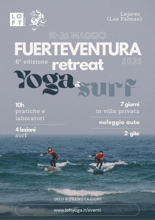 Fuerteventura Retreat Yoga Corpo Libero Surf Villa Privata Canarie Maggio