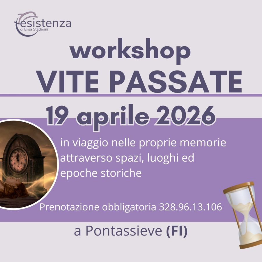 Workshop sulle vite passate e la memoria dell'anima a Pontassieve con tecniche di rilassamento