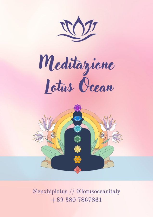 Pratica di meditazione vedica LotusOcean focalizzata sulla centratura e l'uso della voce