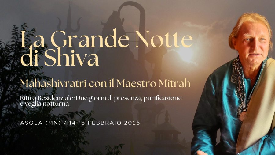Ritiro residenziale Mahashivratri con yoga, meditazione e veglia notturna sacra