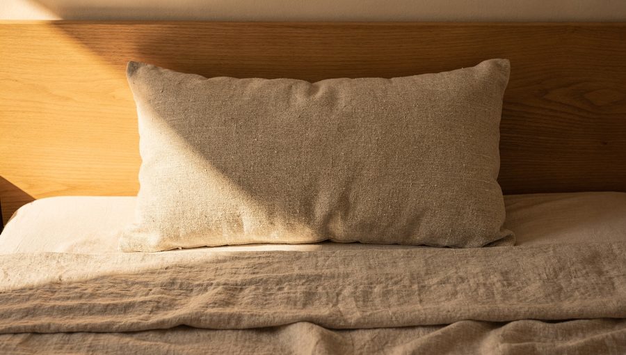 Cuscino in pula di farro