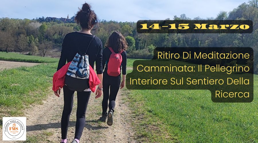 Ritiro meditazione camminata Il Pellegrino Interiore tra le colline del Monferrato Passerano Marmorito Asti