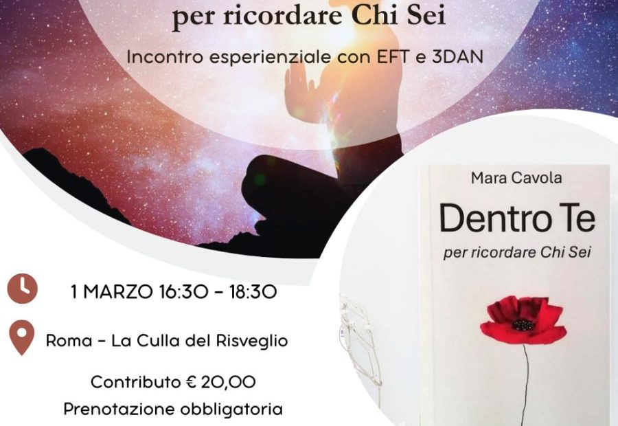 DENTRO TE: trasforma il tuo mondo