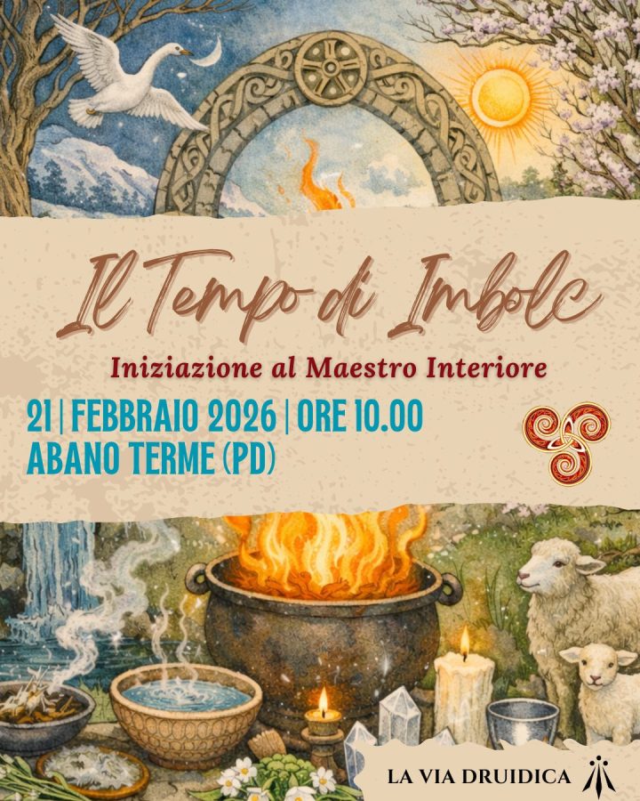 Il tempo di Imbolc: workshop sui Maestri Interiori con la Via Druidica ad Abano Terme