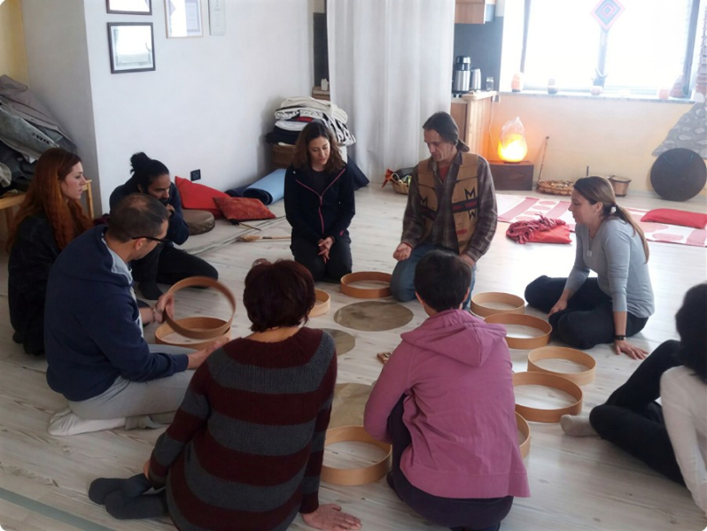 Workshop di costruzione tamburi sciamanici