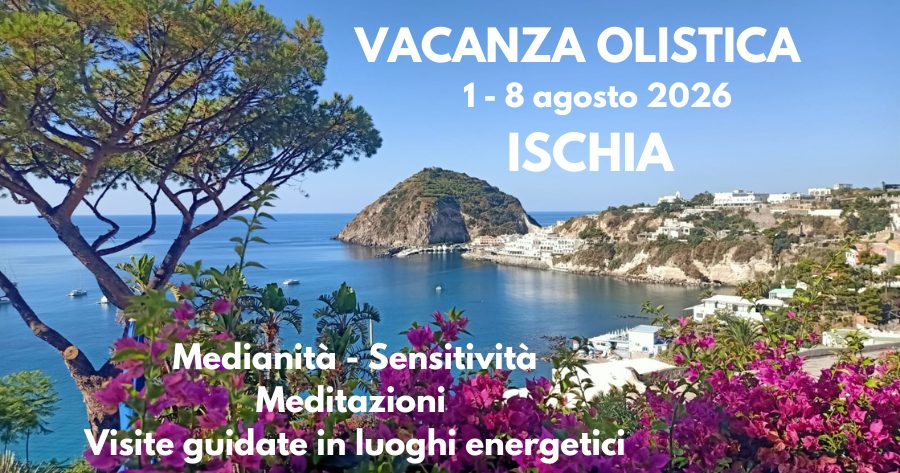 Presentazione online della vacanza olistica a Ischia dedicata a intuito e medianità