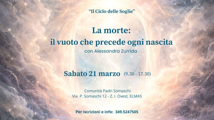 Seminario esperienziale sul vuoto e le trasformazioni della vita a Elmas