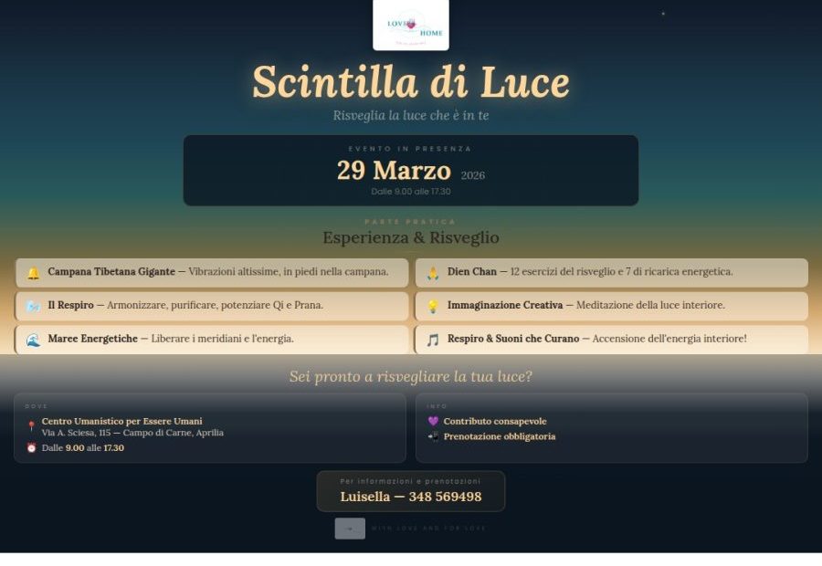 Scintilla di luce