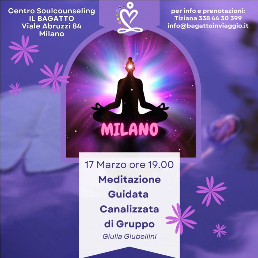 Sessione di meditazione guidata e canalizzazione energetica di gruppo a Milano