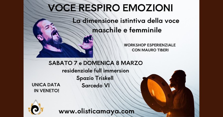 locandina Voce Respiro Emozioni