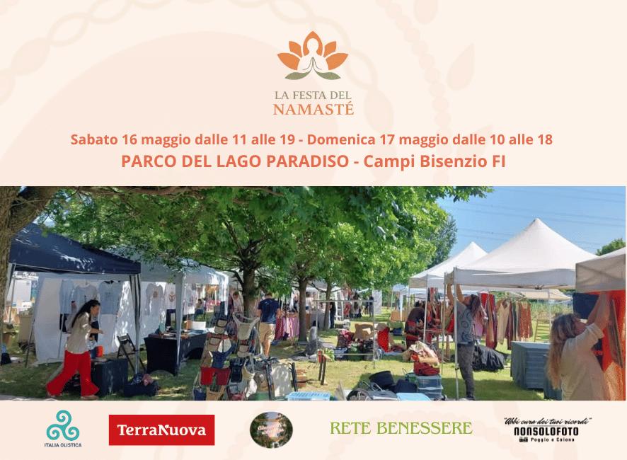 Festa del Namastè a Campi Bisenzio per il benessere e la consapevolezza
