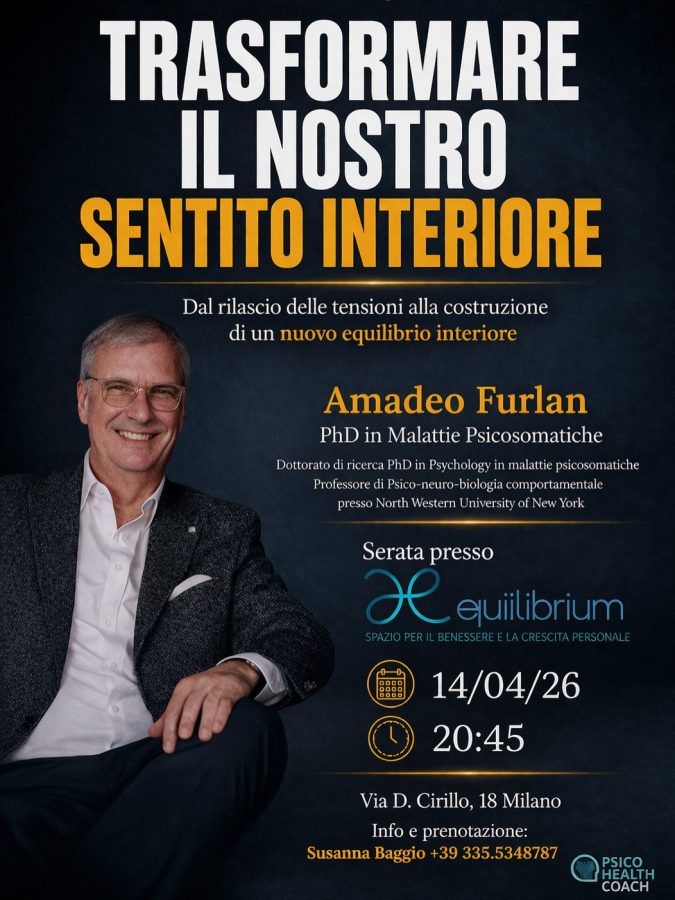Evento: trasformare il nostro sentito interiore - equilibrio e benessere a Milano