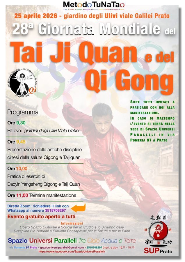 28° Giornata Mondiale Taiji e Qigong a Prato