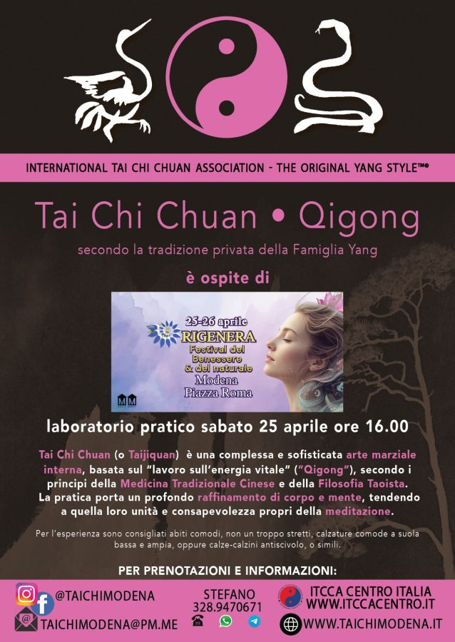 Laboratorio di Qigong - Taichi Chuan a Modena