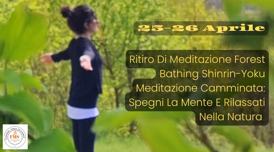 Ritiro meditazione e Forest Bathing