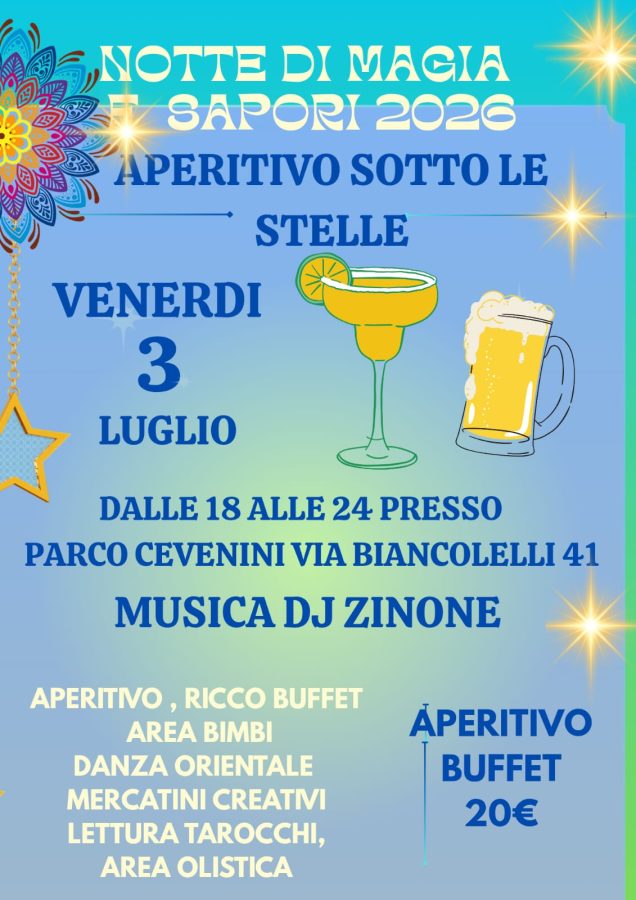 Evento olistico serale a Bologna con musica e mercatini