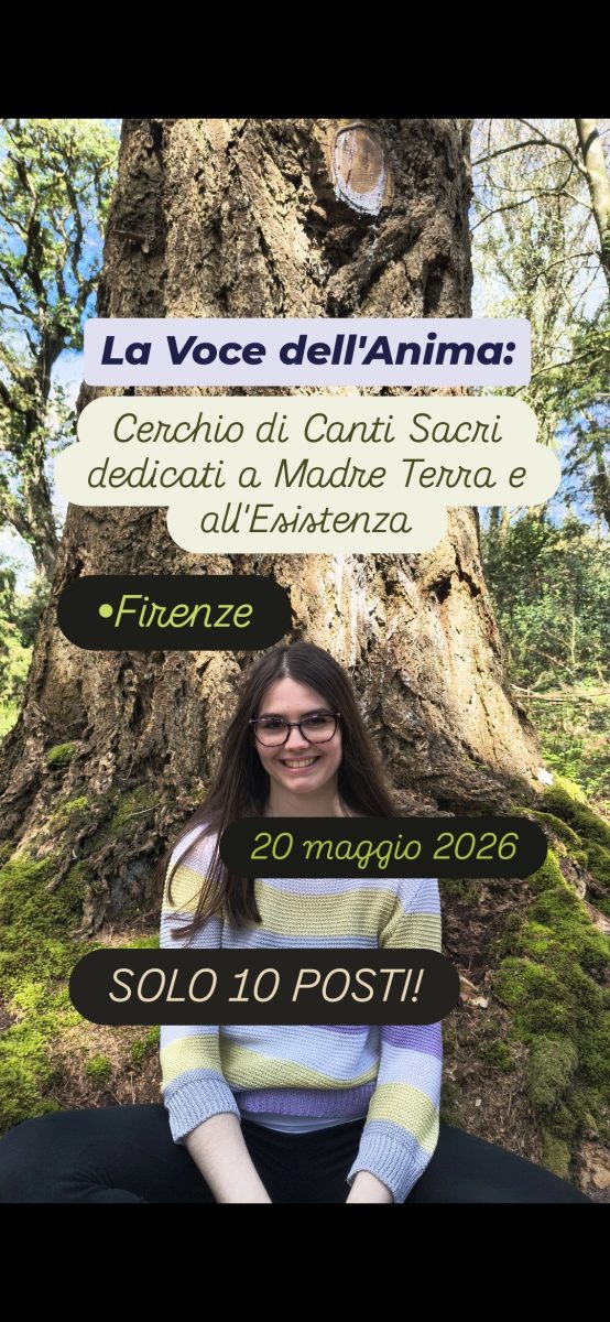 Cerchio di canti sacri a Firenze dedicato a Madre Terra