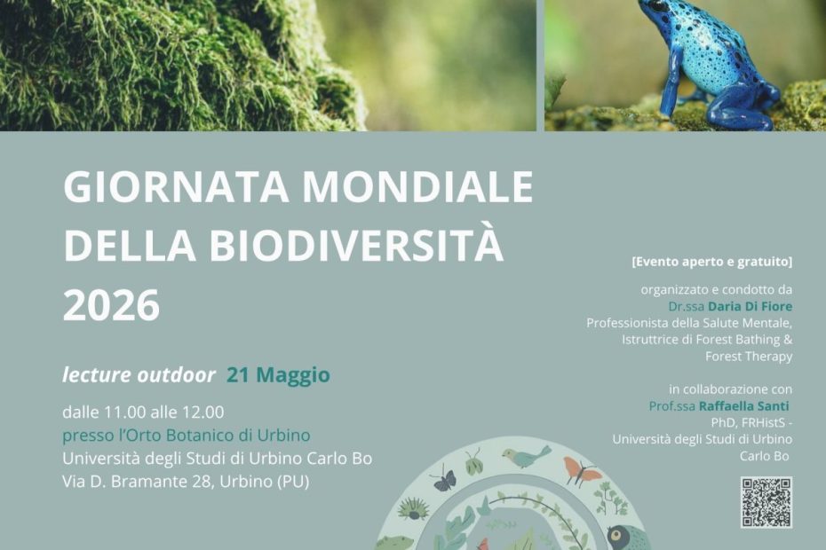 Lecture Outdoor - Giornata Biodiversità