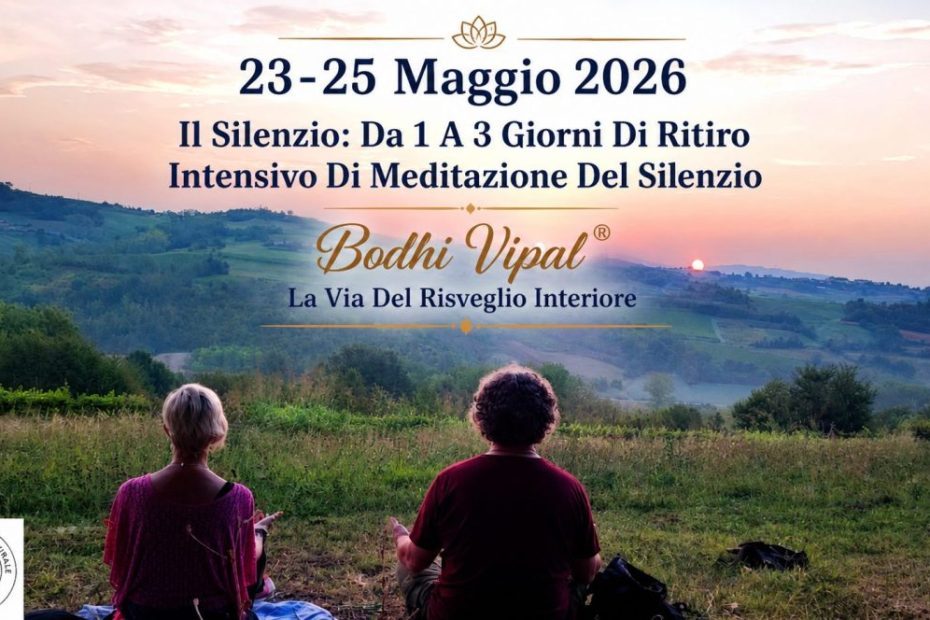 Ritiro di Meditazione: la Via del Silenzio