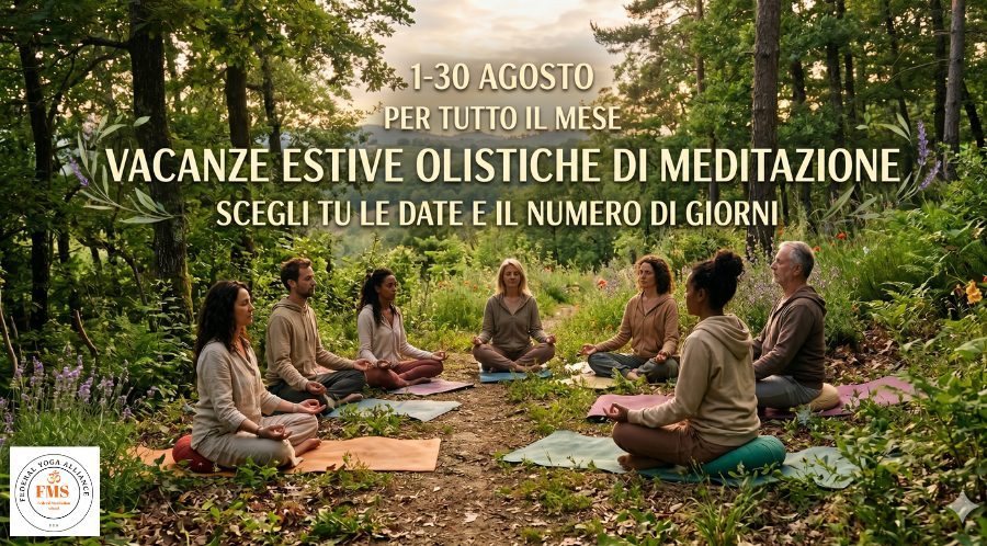 Vacanze olistiche: medita quando vuoi