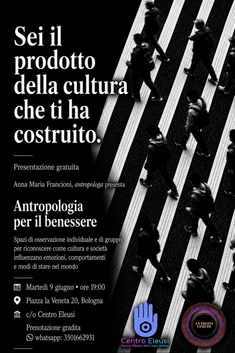Presentazione Antropocerchi a Bologna