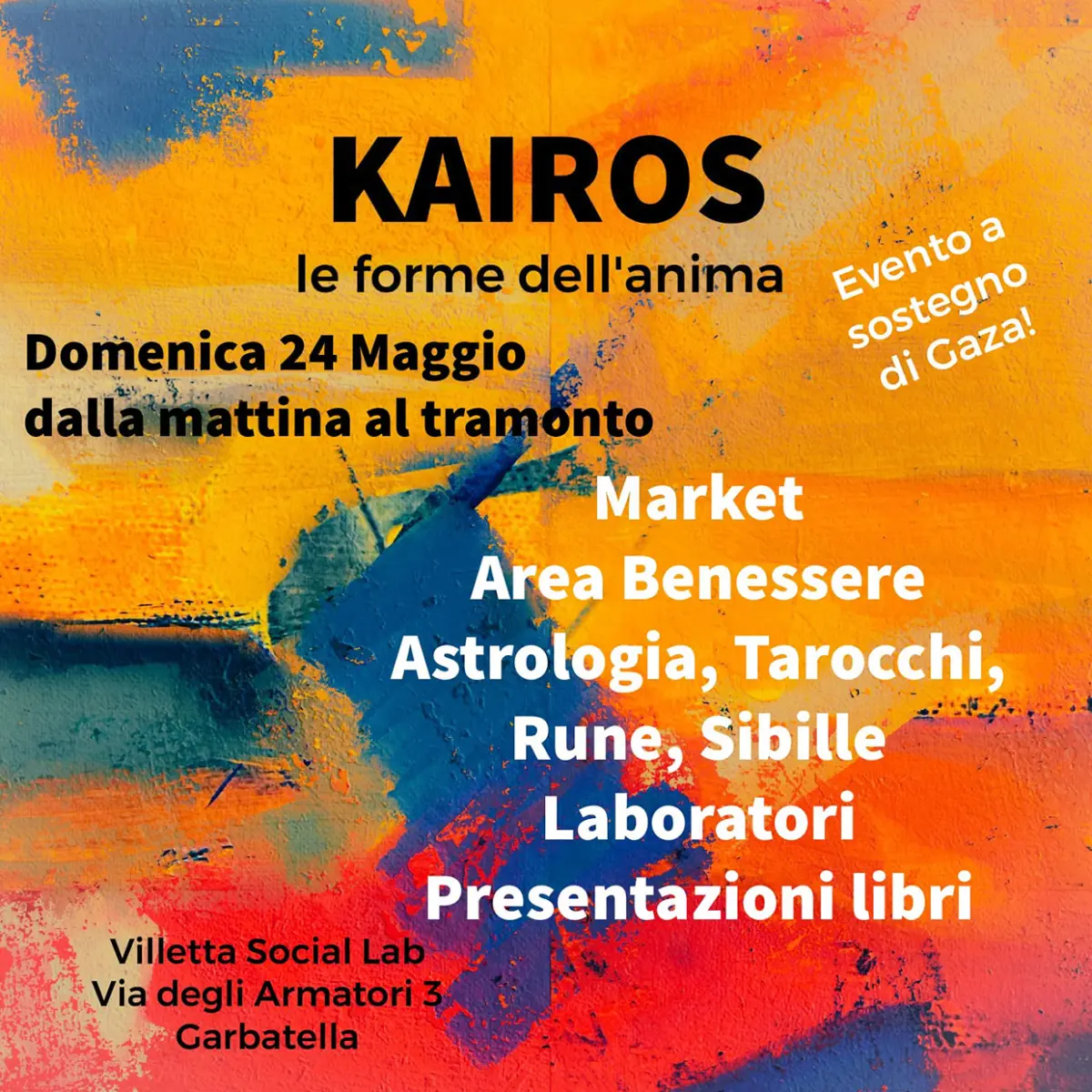 Evento Kairos - Le Forme dell’Anima a Roma, Garbatella