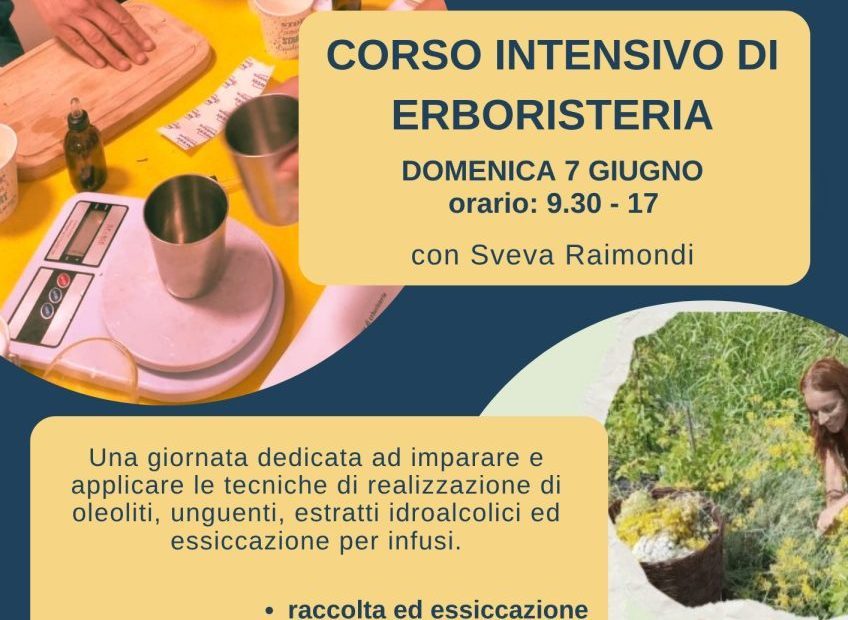 Corso intensivo di Erboristeria