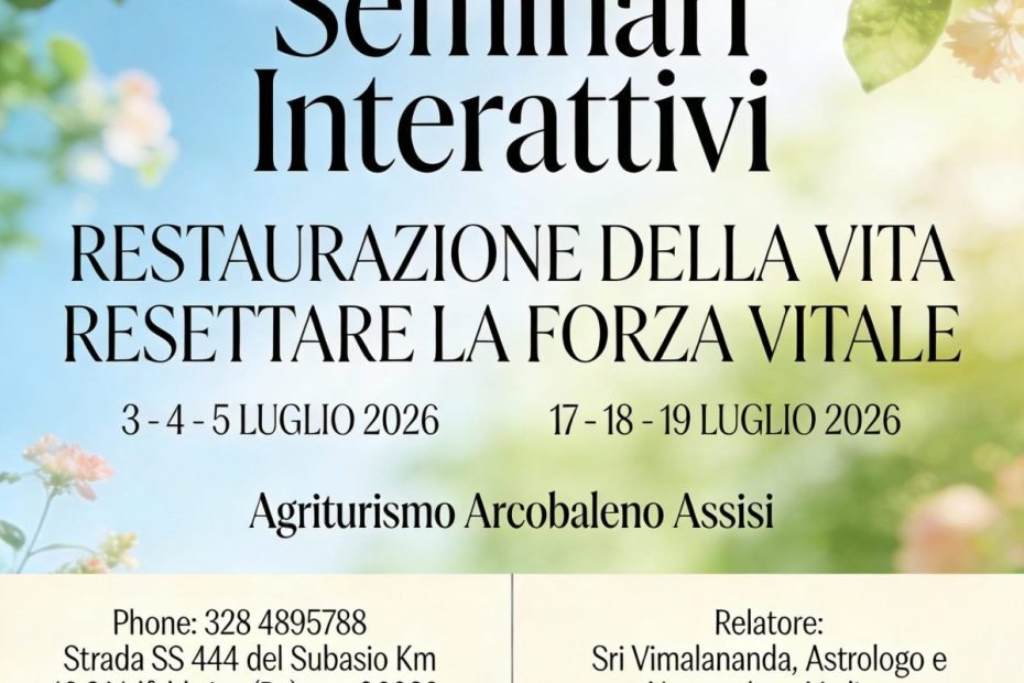 Restaurazione Della Vita