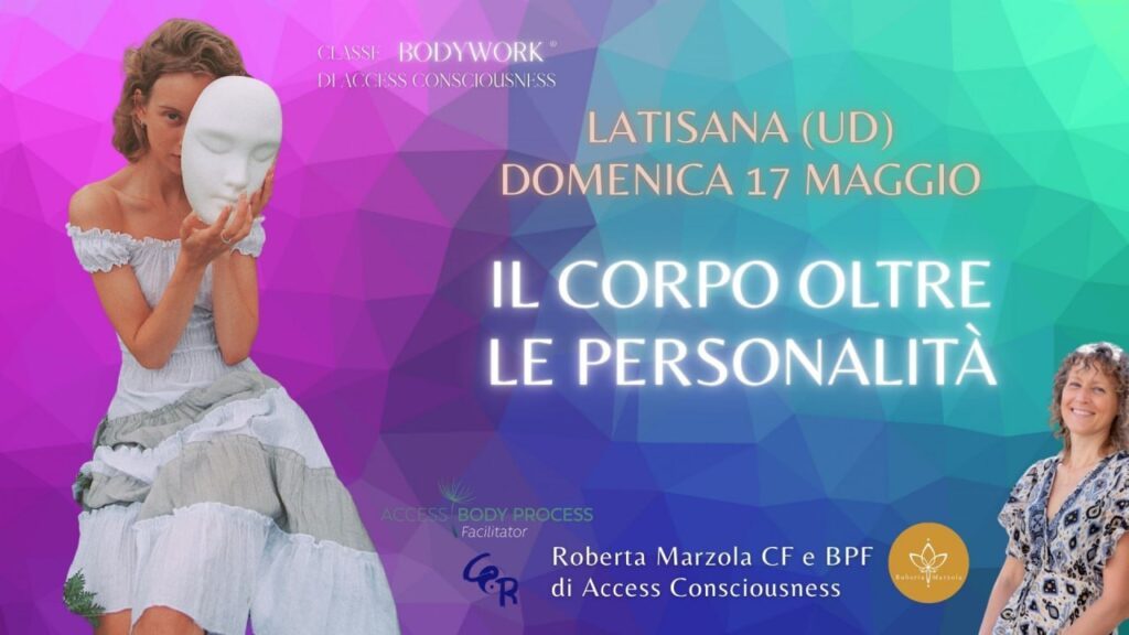 Il corpo oltre le personalità, esplorazione delle capacità sensoriali.