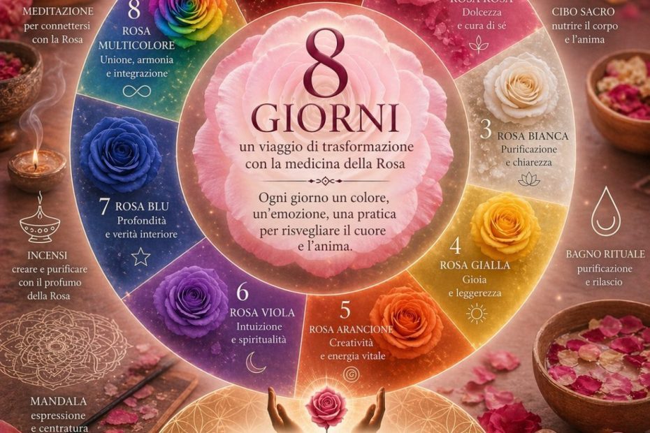 8 giorni con le Rose -Reiki Rose