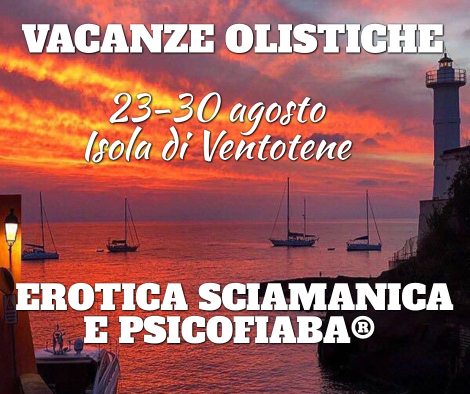 Evento di yoga sciamanico e Psicofiaba a Ventotene