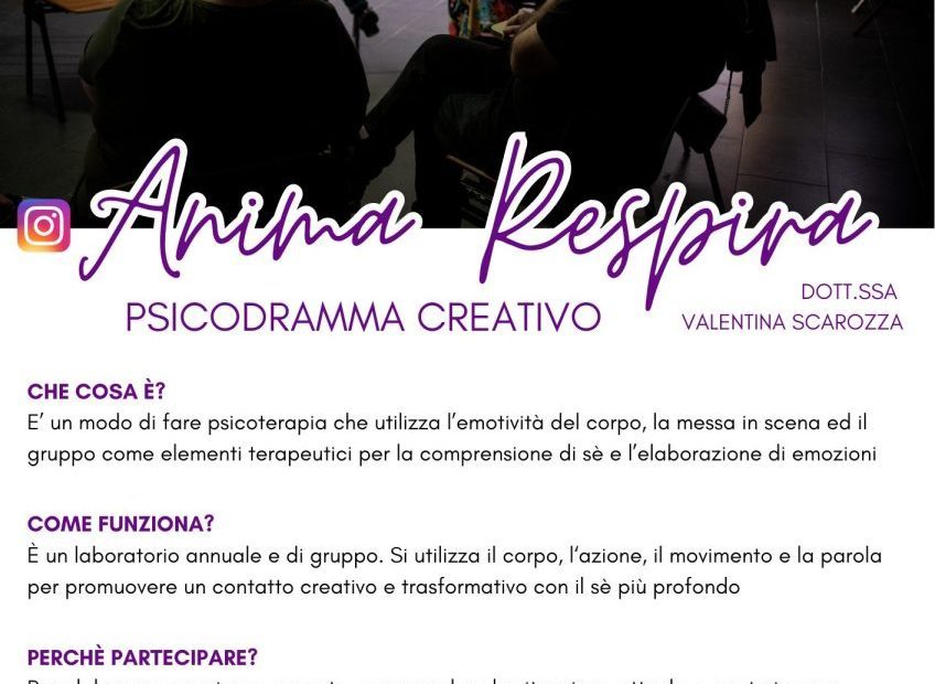 Anima Respira - lo psicodramma creativo