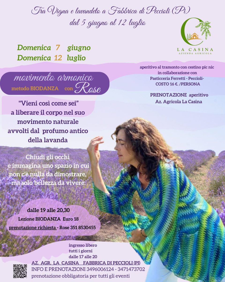 Danzando l'essenza tra i filari di lavanda