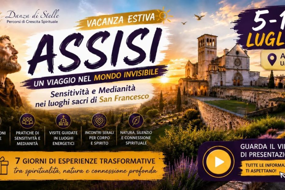 Presentazione Vacanza Olistica ad Assisi