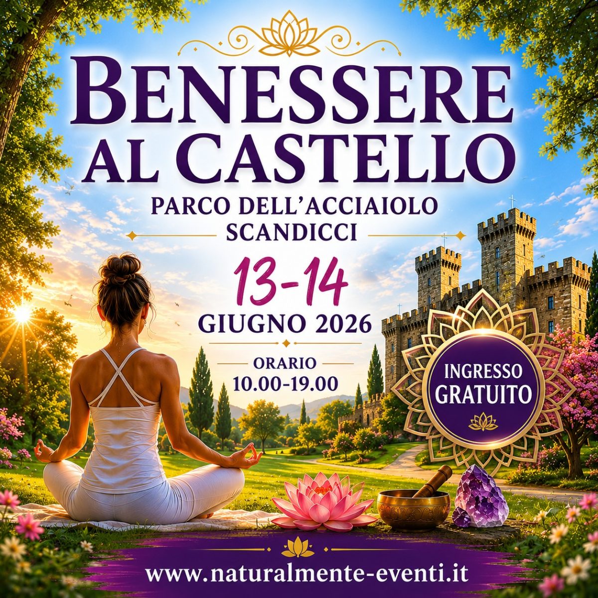 Evento Benessere al Castello a Scandicci, Firenze
