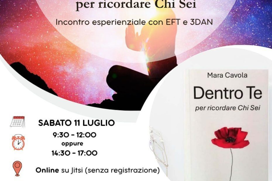 DENTRO TE: pratica esperienziale