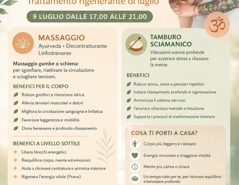 Serata benessere
