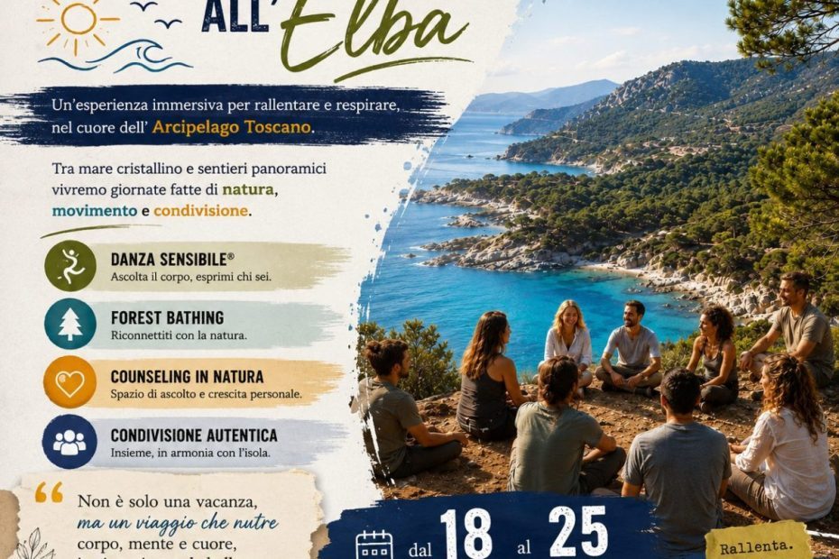 Viaggio benessere all’Elba