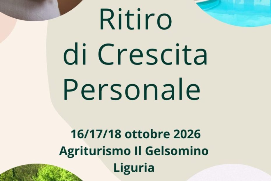 Ritiro di Crescita Personale in Liguria