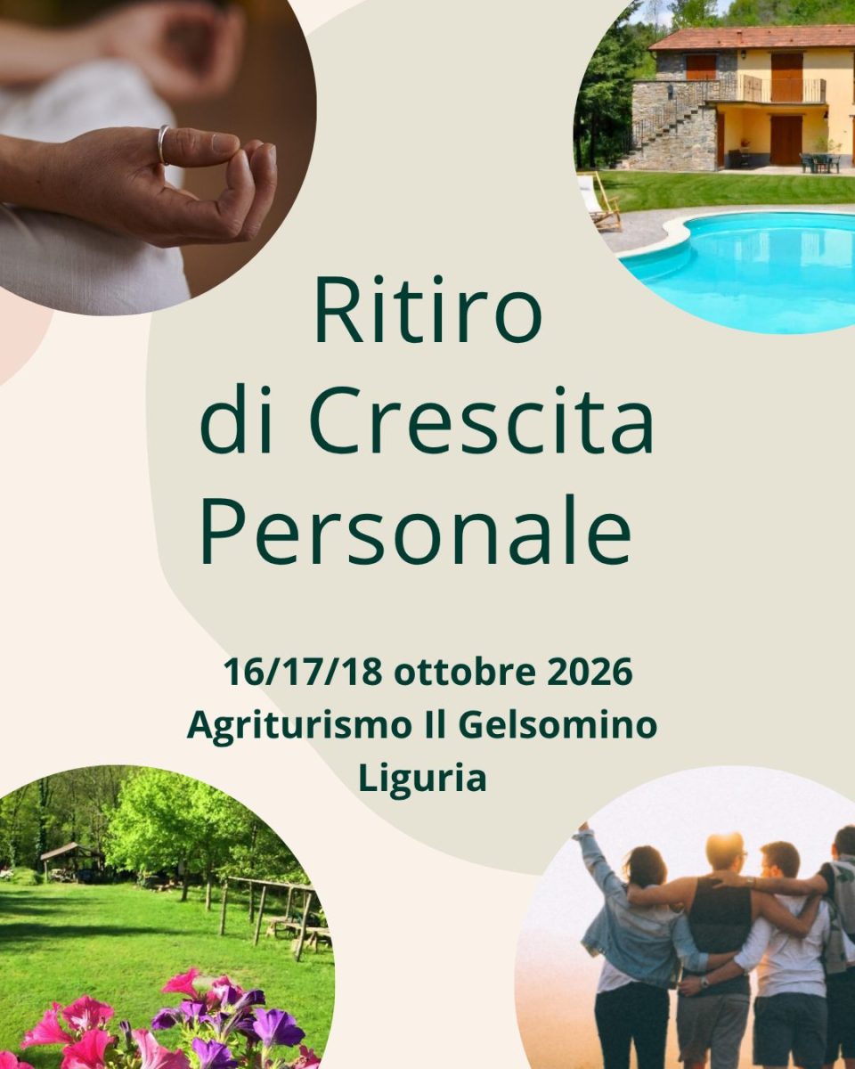 Ritiro di crescita personale in Liguria, evento olistico di connessione con la natura e il gruppo