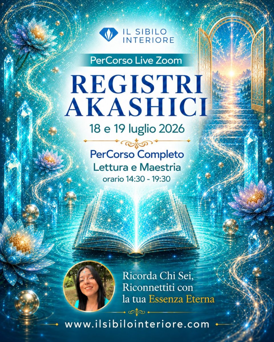 Corso di Lettura e Maestria nei Registri Akashici su Zoom