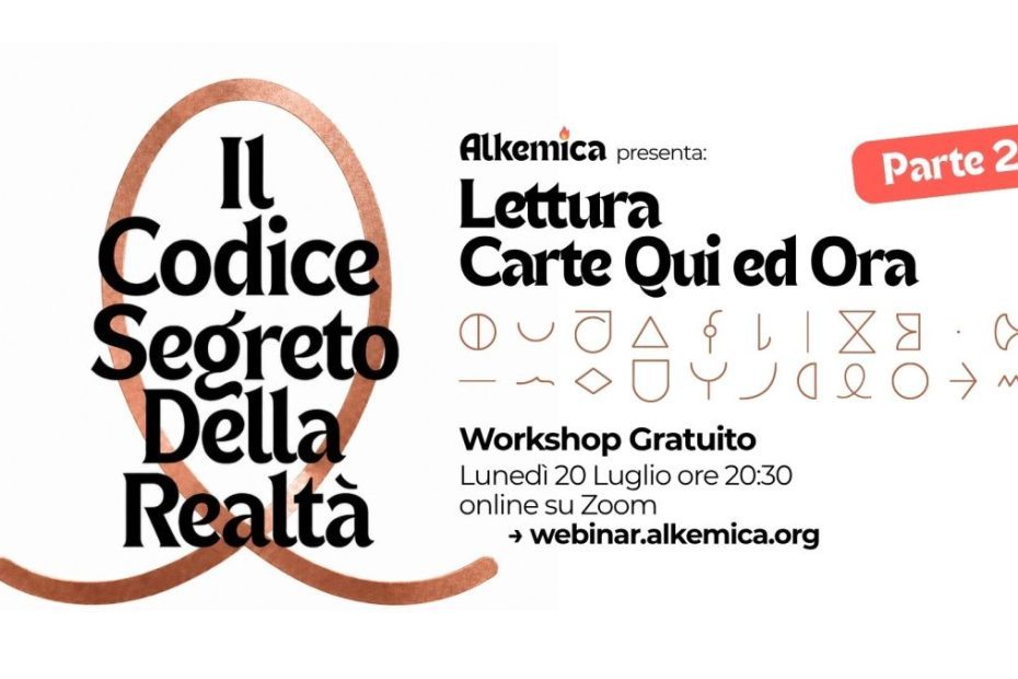 Workshop Online Lettura Carte Qui ed Ora