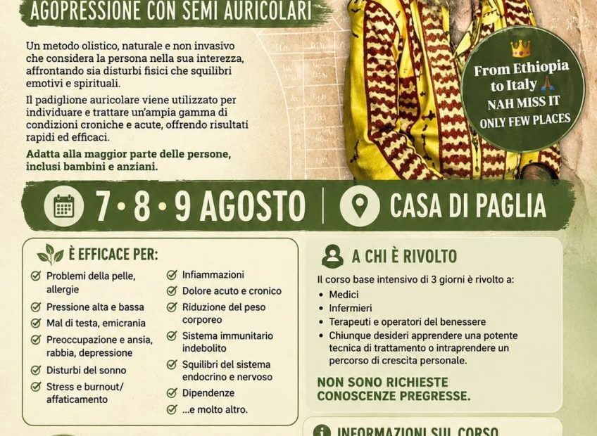 agopuntura auricolare