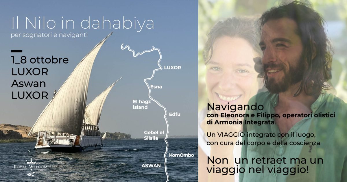 Viaggio lento sul Nilo in dahabiya