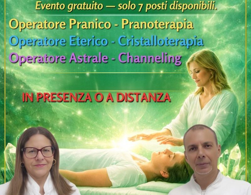 Open Day Operatore Prana Etere Astrale