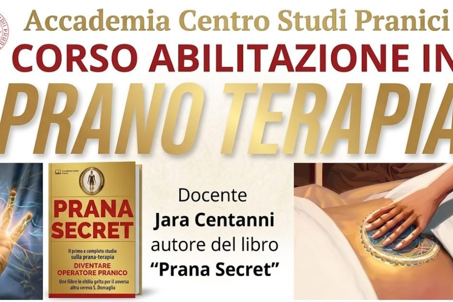 Corso Professionale Pranoterapia
